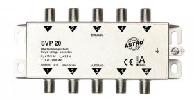 Excess Voltage Filter - Svp 20 Uberspannungsschutz 5-fach, Zum Schutz Von Endgeraten Vor Be