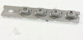 Faber Roblin Button - 133 0151 805 Con keyboar esz3v Silver 9 5x9 5s frk+g