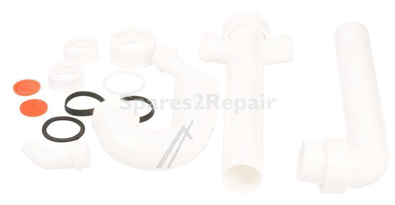 Asw Siphon - 111357 Sink Odor Trap Pp White 1 X50