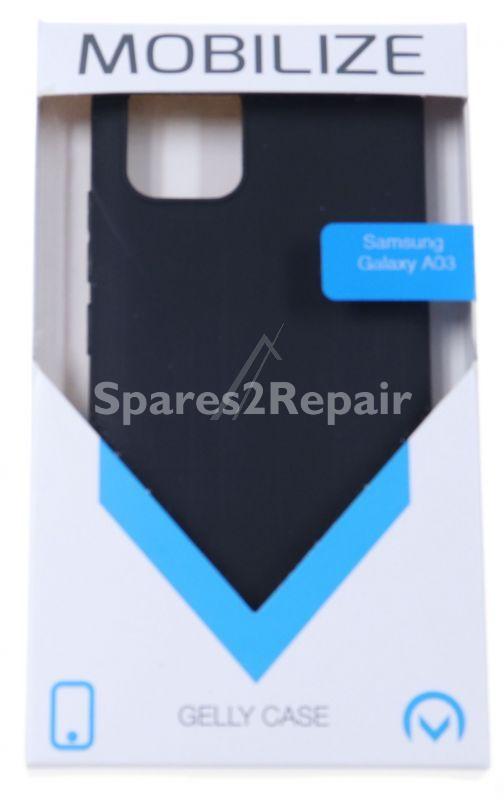 Mobilize Leather Bag Gsm - 27899 Mobilize Rubber Gelly Case Samsung Galaxy A03 Matt Black
