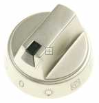 Control Knob - 8034236 Knob E454 00-09 1639 00 Silver [Amica]