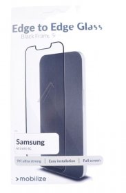 Mobilize Display Protective Film - 53758 Mobilize Glass Screen Protector - Black Frame - Samsung Galaxy A51-a51 5g