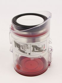 Severin Dust Collector - 3615048 Dust Container Black Assembled