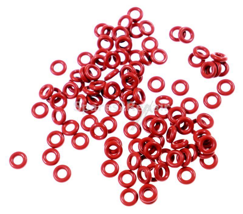 Jura O-rings - Druckschlauchdichtung 3,4x1,9 Rot 1ve = 100 StÜck - 68057