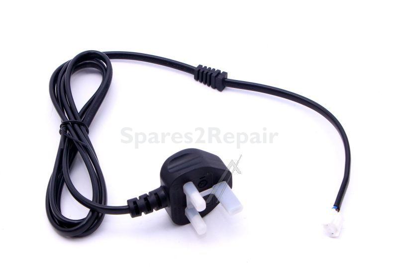 Vestel Mains Power Lead - 30105512 Pwrcord Safe Uk 1500-180 2x0 75 W-gr 3p