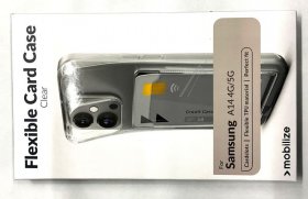 Mobilize Leather Bag Gsm - 28809 Mobilize Gelly Case With Card Compartment Samsung Galaxy A14 4g-5g Clear