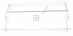 Drawer Front - 42327173 Freezer Flap Cover 492(whgri) [Vestel]