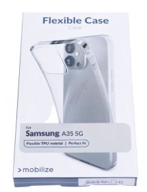 Mobilize Leather Bag Gsm - 29295 Mobilize Gelly Case Samsung Galaxy A35 5g Clear