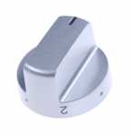 Control Knobs - 9072325 Knob El es_44mm 1139 00 Silver [Amica]