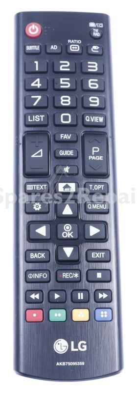 Lg Ir remote Control - Akb75095359 Remote Control
