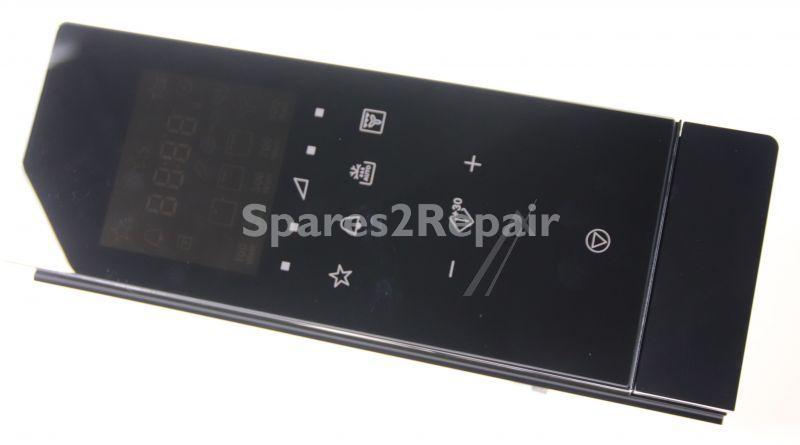 Operating Unit Screen - 5551187536 Headband Black 60cm Pux [Electrolux Aeg]