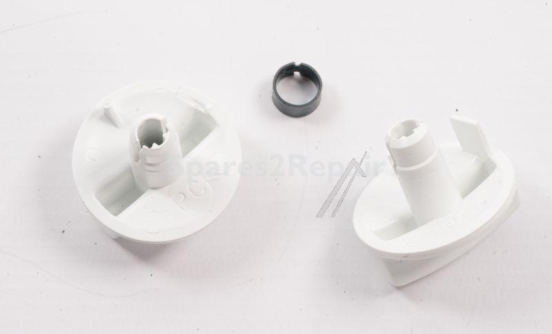Faber Franke Roblin Button - 133 0041 017 Sp Hood Knob + Locating Clip White F200
