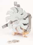 Lg Ventilator Motor - Ebz64492123 Motor Part 17471100002673 Motor Wsez7213w Convection Motor Guangdong Midea