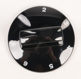 Control Knobs - 8071271350 Knob Energy Regulator Black 0+ [Electrolux Aeg]