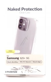 Mobilize Leather Bag Gsm - 80141 Mobilize Naked Protection Case Samsung Galaxy S25+ 5g Clear