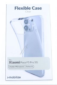 Mobilize Leather Bag Gsm - 28991 Mobilize Gelly Case Xiaomi Poco F5 Pro 5g Clear