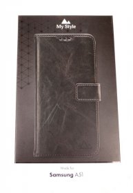 Mystyle Leather Bag Gsm - 25831 My Style Flex Wallet For Samsung Galaxy A51 Black