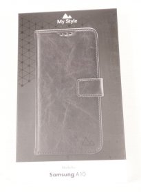 Mystyle Leather Bag Gsm - 25422 My Style Flex Wallet For Samsung Galaxy A10 Black
