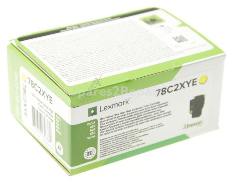 Lexmark Toner Cartridge - 78c2xye Toner Cartridge Yellow 5k