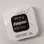 Energizer 1.55v Button Cell Battery - E301537905 Energizer Special Battery - Watch Battery - Mini Blister 362-361 1 Piece