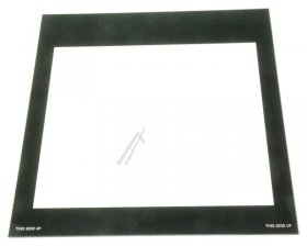 Oven inner Door Glass - 47003875 Inner Glass(profile Door 56 low-e blac [Vestel]
