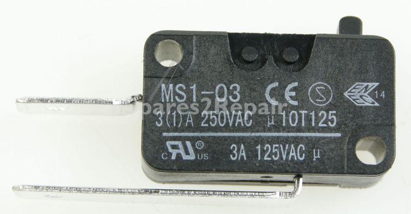 Micro Switch - Ms1-03 4055341269 Switch 3(1)a 250vac [Electrolux Aeg]