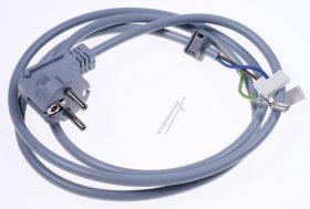 Haier Mains Power Lead - 0530009771 49051108 Mains Cable Eu Grey