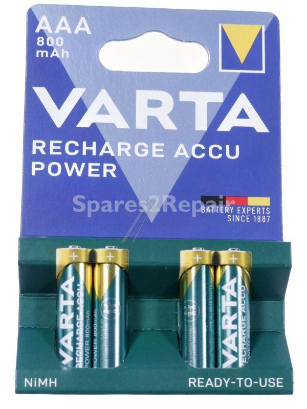 Varta Microcell-battery 1.2v - Hr3 56703101404 1 2v-800mah Ni-mh Battery Varta Ready To Use