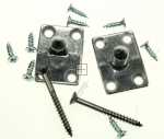 Hisense Gorenje Fixings And Brackets - 196156 Solid Wood Fixing Assembly