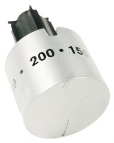 Control Knobs - 3550437184 Knob thermostat inox pipo [Electrolux Aeg]