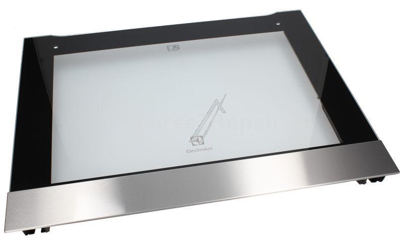 Glass Plate For Oven - 5550284011 Door Glass silkscreened 524x26 [Electrolux Aeg]