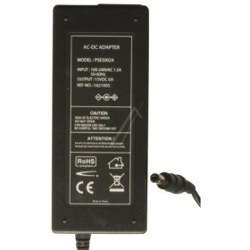 Classic Power Supply notebook - 15v-6 0a Pse50024 Eu Power Supply Alternative For Toshiba Notebook 90w
