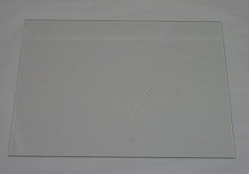 Glass Plate For Oven - 140032479051 Front Glass Inox Zanussi 592x4 [Electrolux Aeg]