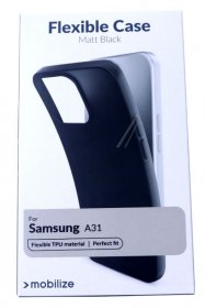 Mobilize Leather Bag Gsm - 26469 Mobilize Rubber Gelly Case Samsung Galaxy A31 Matte Black