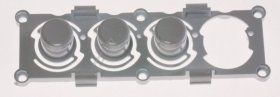 Button - 42027460 Unit With 3 Buttons White [Vestel]