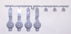 Key Button - C00510091 488000510091 Pushbutton Start-pause Gw Fresh [Whirlpool Indesit]