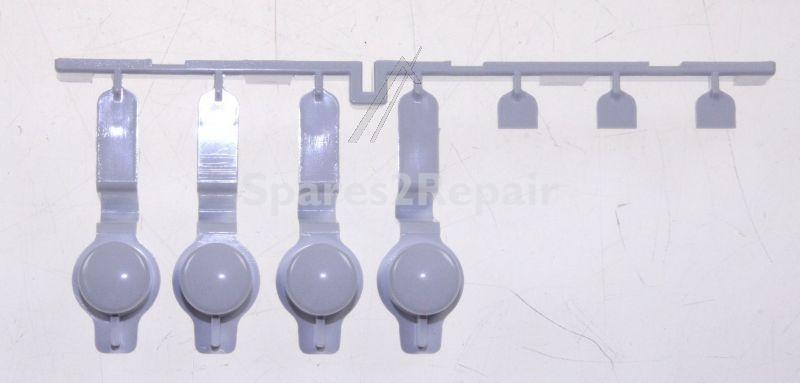 Key Button - C00510091 488000510091 Pushbutton Start-pause Gw Fresh [Whirlpool Indesit]