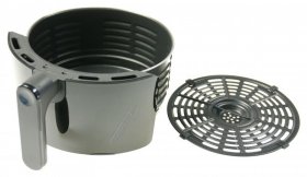 Chip Pan Basket - Ss-997474 Housing Assembly Black [Groupe SEB]