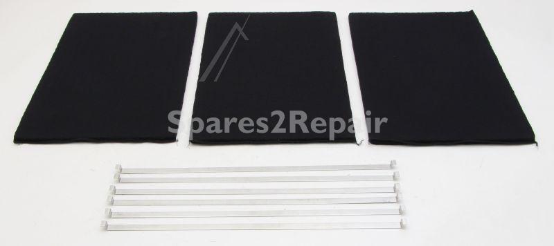 Faber Roblin Carbon Filter - 112 0329 928 5403015 Carbon Filter Kit 3pcs