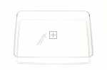Haier Flap - 0060206837 49052938 Butter Box Housing Transparent Light Blue