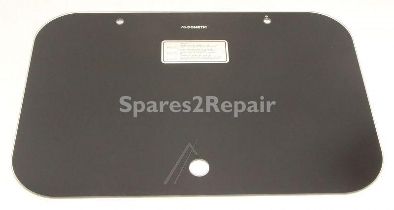 Dometic Glass Lamp Cover - 407145237 Glass Cover Ral9005 Ce99-zf460