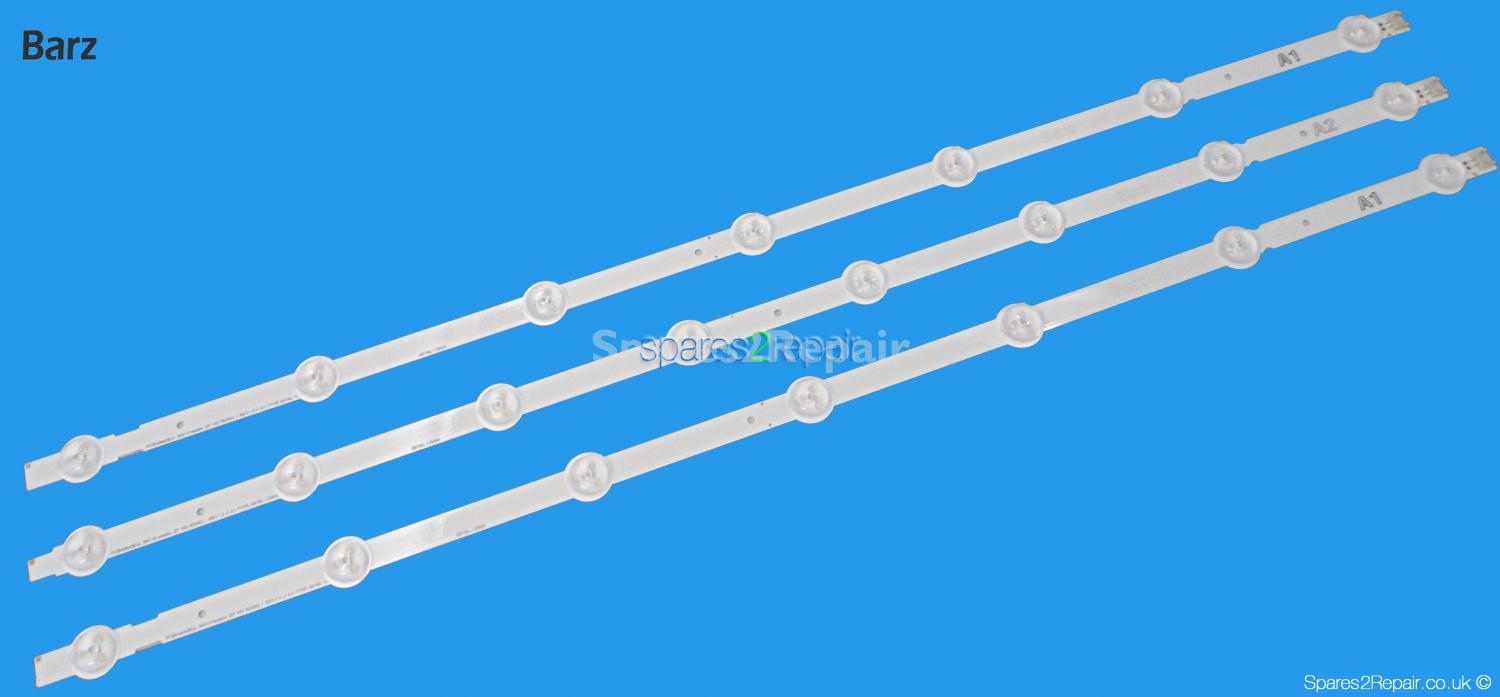 LG 32 inch Full LED Backlight Array - LC320DUE SF - LC320DXE SF - AGF78180001 - AGF78202301 - A1 + A2 Bars