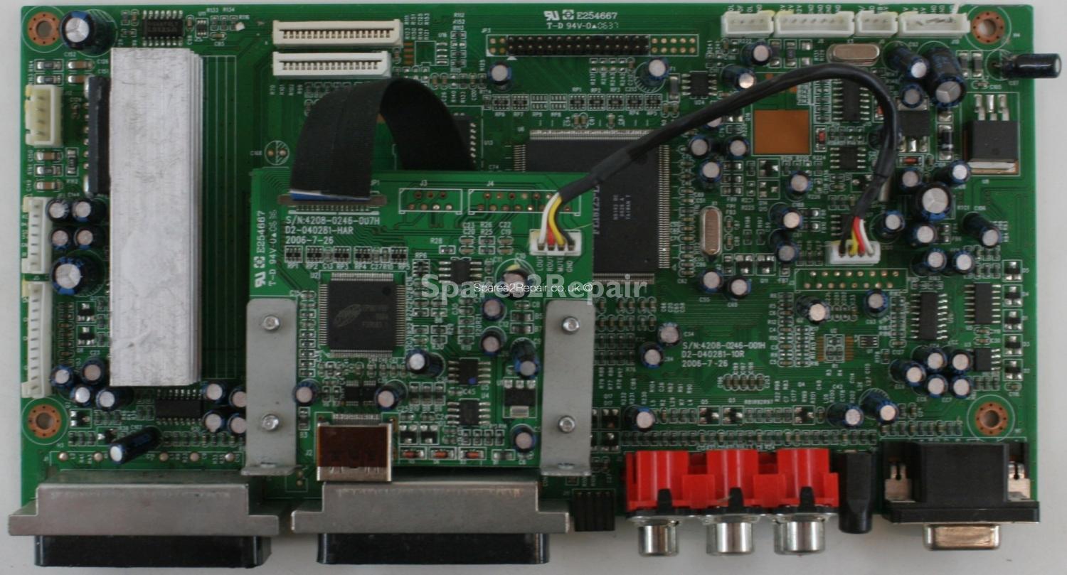 Cello LTV0402DVB - Main AV - 4208-0246-001H - D2-040281-10R - 4208-0246-007H - D2-040281-HAR