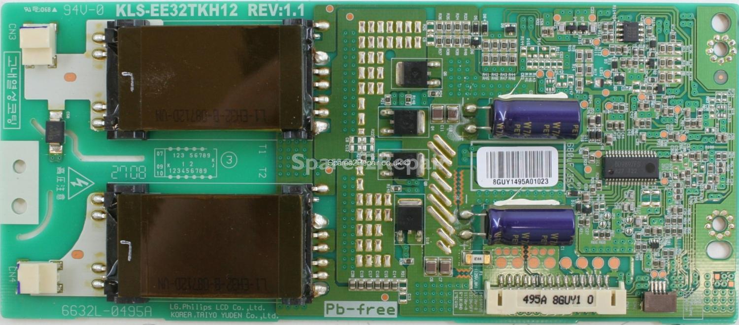 Hitachi 32LD30U - Inverter - 6632L-0495A - KLS-EE32TKH12 - REV 1.1
