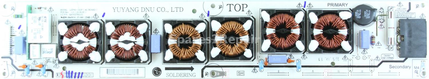 LG 65EF950V - Sub PSU - EAY63769101 - Rev:1.2 - LGP65-15OP - AC Board