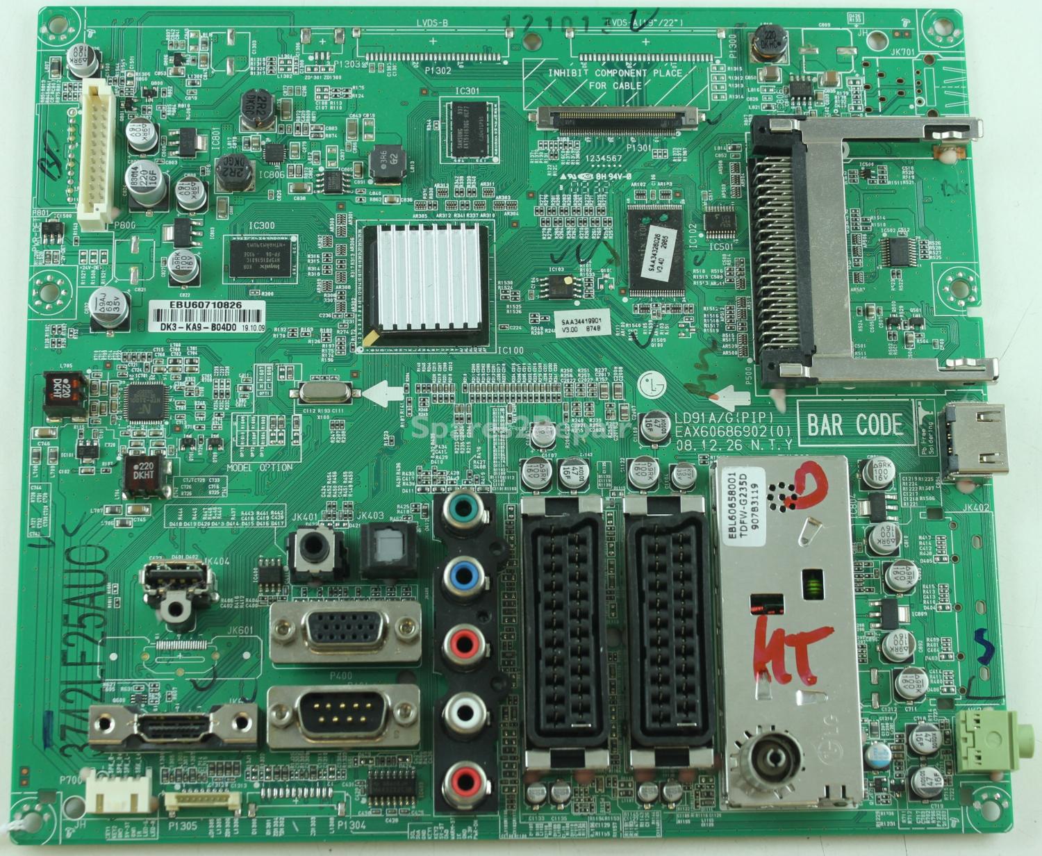 LG 42LF2500 - Main AV - EBU60710826 - EAX60686902(0)