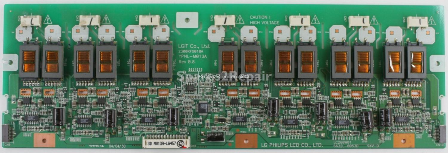 LG RZ-26LZ50 - Inverter - 6632L-0053D - LC260W01 - 2300KFG018A - YPNL-M013A - Rev 0.8
