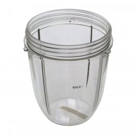 Compatible for NutriBullet 600W, 900W Type Small Blender Cup Mug Jar (18oz / 500ml)