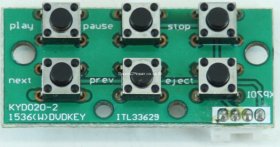 Neon C2370F - Buttons - KYD020-2 - 1536(W)DVDKEY - ITL33629