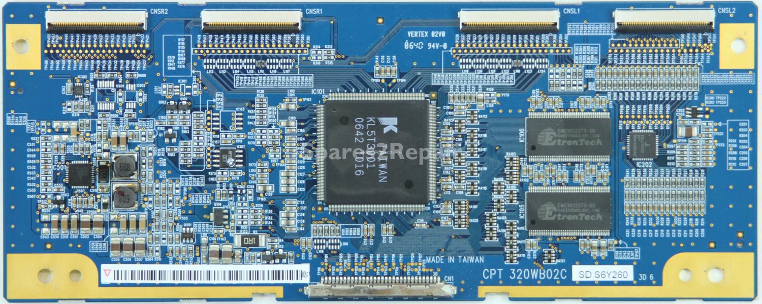 Samsung LE32S73BDR - T-Con - CPT 320WB02C - SD